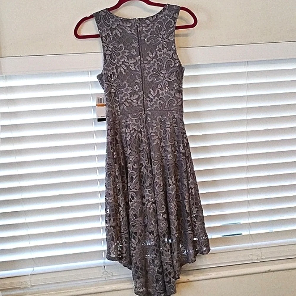 City Studio Silver Sleeveless Dress, Size: 3 Junior, NWT
